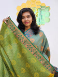 Kanchipuram Blended Gifted Embossed Silk Saree 1057