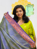 Kanchipuram Blended Gifted Embossed Silk Saree 1058