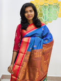 Kanchipuram Blended Gifted Embossed Silk Saree 1080