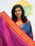 Kanchipuram Blended Gifted Embossed Silk Saree 1082