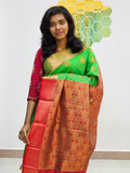 Kanchipuram Blended Gifted Embossed Silk Saree 1083