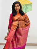 Kanchipuram Blended Gifted Embossed Silk Saree 1092