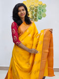 Kanchipuram Blended Gifted Embossed Silk Saree 1098