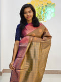 Kanchipuram Blended Gifted Embossed Silk Saree 1109