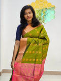 Kanchipuram Blended Gifted Embossed Silk Saree 1139