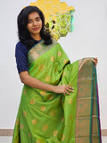 Kanchipuram Blended Gifted Embossed Silk Saree 1142