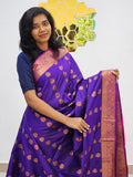 Kanchipuram Blended Gifted Embossed Silk Saree 1146