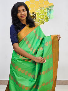 Kanchipuram Blended Gifted Embossed Silk Saree 1155