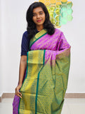 Kanchipuram Blended Korvai Bridal silk Saree 021