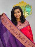 Kanchipuram Blended Mini Bridal silk Saree 131