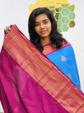 Kanchipuram Blended Korvai Bridal silk Saree 047