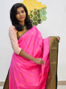 Kanchipuram Blended Korvai Bridal silk Saree 050