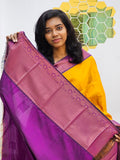 Kanchipuram Blended Korvai Bridal silk Saree 056