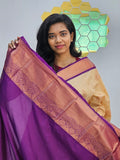 Kanchipuram Blended Korvai Bridal silk Saree 081