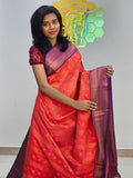 Kanchipuram Blended Korvai Bridal silk Saree 086