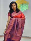 Kanchipuram Blended Korvai Bridal silk Saree 086