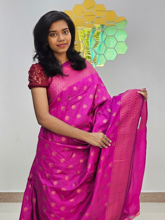 Kanchipuram Blended Bridal Silk Saree 093