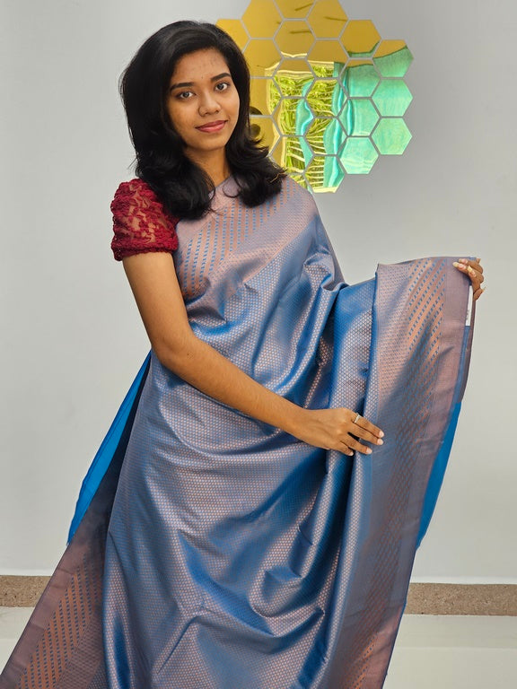 Kanchipuram Blended Bridal Silk Saree 095