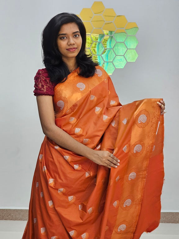 Kanchipuram Blended Bridal Silk Saree 097