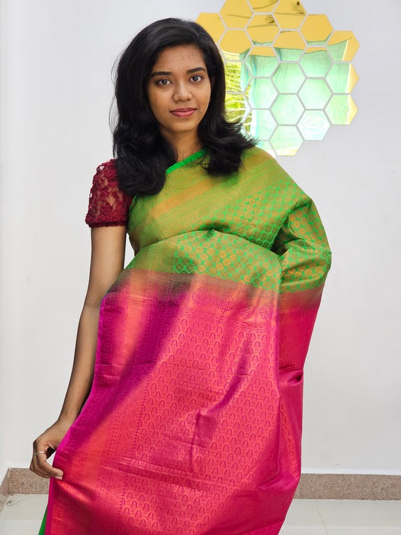 Kanchipuram Blended Bridal Silk Saree 098