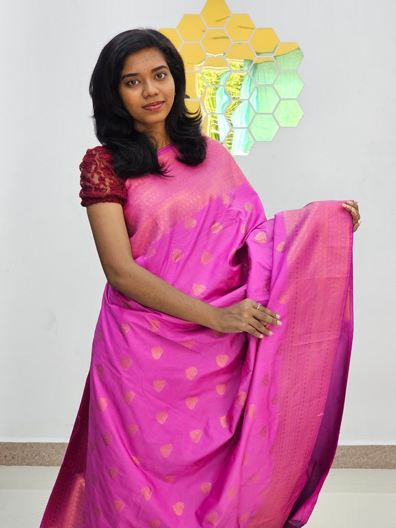 Kanchipuram Blended Bridal Silk Saree 113