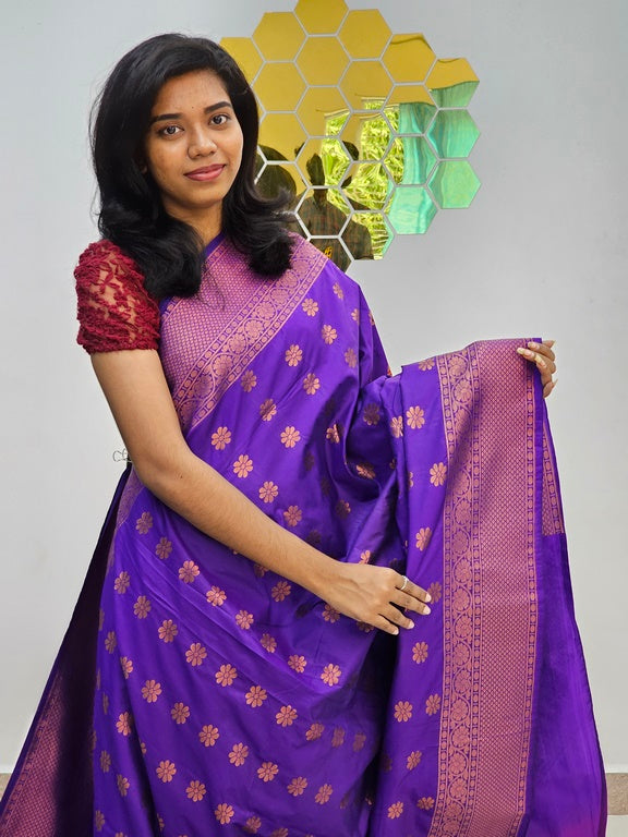 Kanchipuram Blended Bridal Silk Saree 123