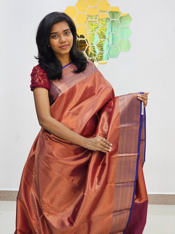 Kanchipuram Blended Bridal Silk Saree 154