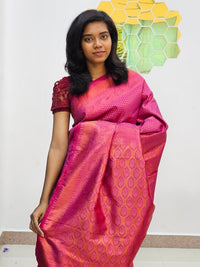 Kanchipuram Blended Bridal Silk Saree 163