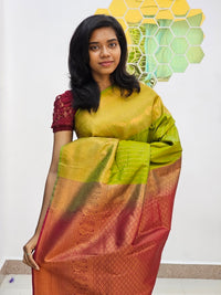 Kanchipuram Blended Bridal Silk Saree 166