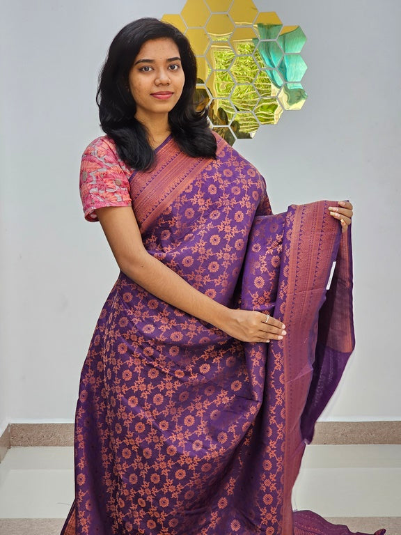 Kanchipuram Blended Bridal Silk Saree 176