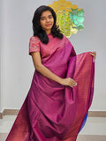 Kanchipuram Blended Bridal Silk Saree 181