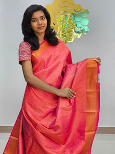 Kanchipuram Blended Bridal Silk Saree 187