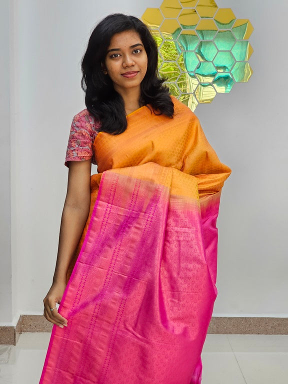 Kanchipuram Blended Bridal Silk Saree 201