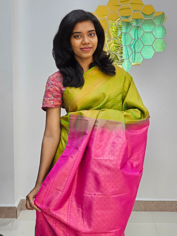 Kanchipuram Blended Bridal Silk Saree 209