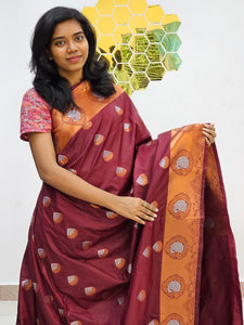 Kanchipuram Blended Bridal Silk Saree 242