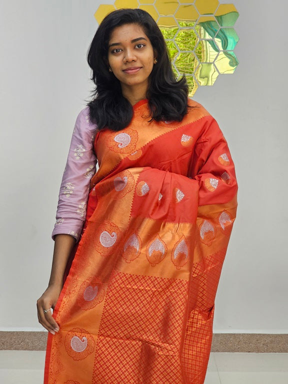 Kanchipuram Blended Bridal Silk Saree 254