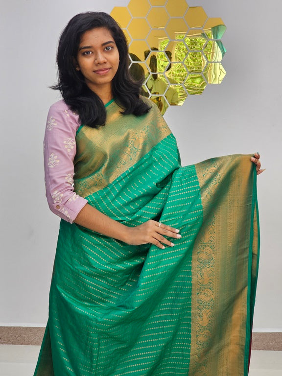 Kanchipuram Blended Bridal Silk Saree 256