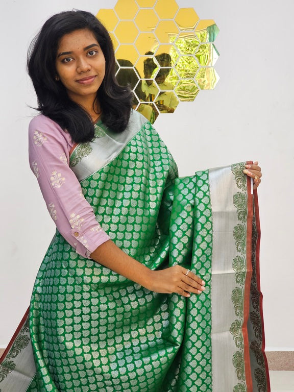 Kanchipuram Blended Bridal Silk Saree 291