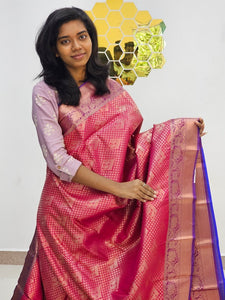 Kanchipuram Blended Bridal Silk Saree 107