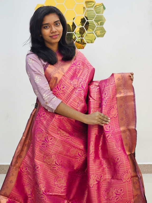 Kanchipuram Blended Bridal Silk Saree 122