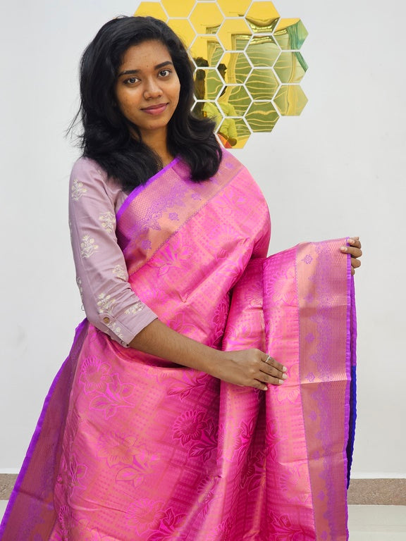 Kanchipuram Blended Bridal Silk Saree 125