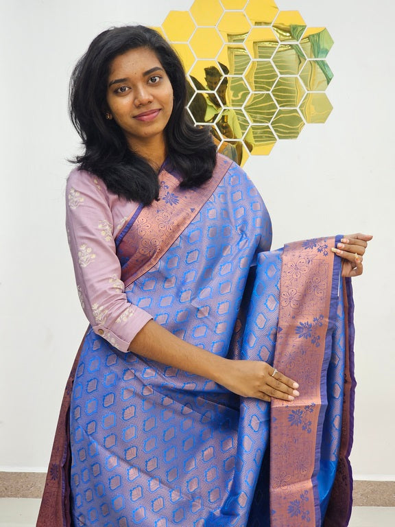 Kanchipuram Blended Bridal Silk Saree 132