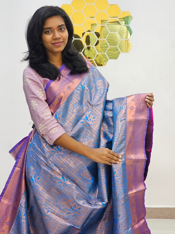 Kanchipuram Blended Bridal Silk Saree 141