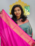 Kanchipuram Blended Bridal Silk Saree 166