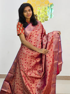 Kanchipuram Blended Bridal Silk Saree 386