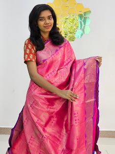Kanchipuram Blended Bridal Silk Saree 405
