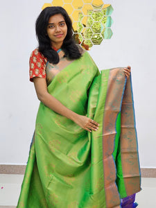 Kanchipuram Blended Bridal Silk Saree 473