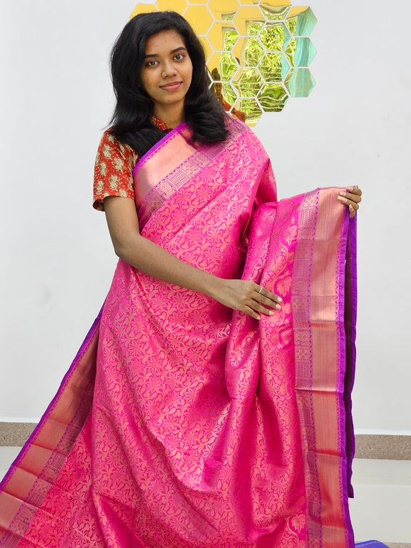 Kanchipuram Blended Bridal Silk Saree 474