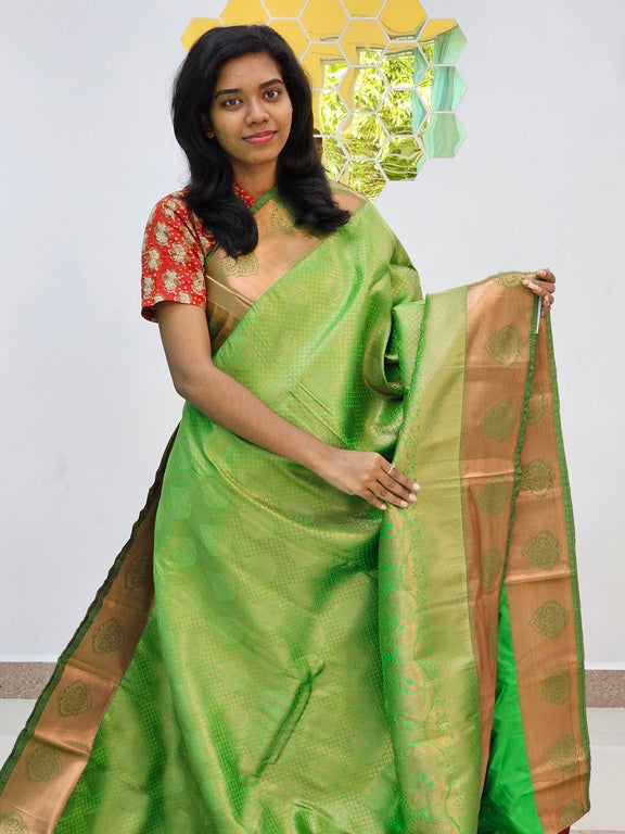 Kanchipuram Blended Bridal Silk Saree 475