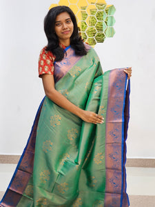 Kanchipuram Blended Bridal Silk Saree 493